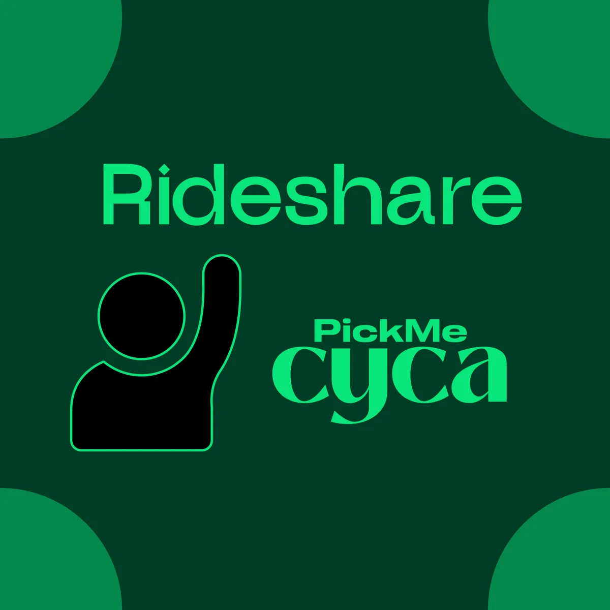 Rideshare — PickMe by Cyca